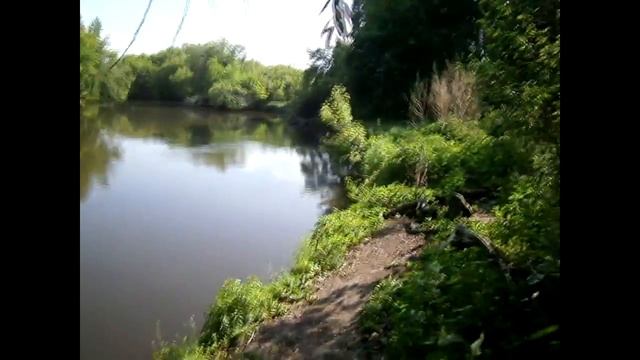 Река Миасс мост, места для отдыха и рыбалки 1 смотреть онлайн