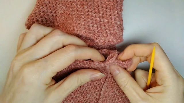 Простая двойная двухстороняя повязка на голову крючком. Для начинающих. Повязка крючком как спицами смотреть онлайн
