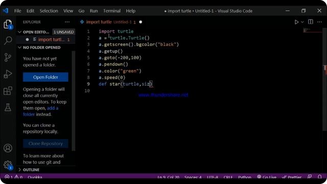 Star Making using Turtle library in Python #python #pythonprojects (Mistake is there see discrp.box смотреть онлайн