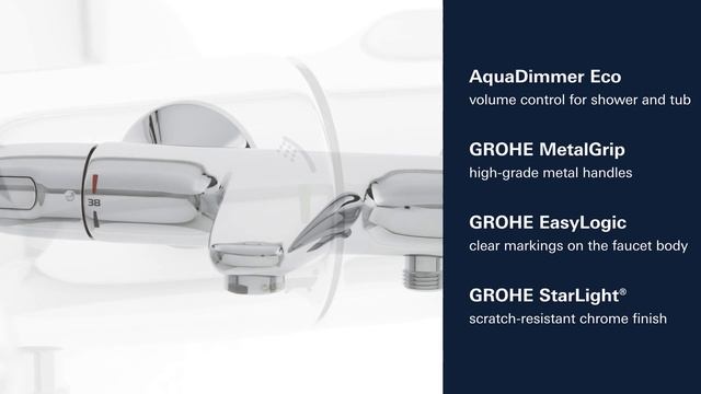 Термостат GROHE GROHTHERM 1000 NEW 34155003