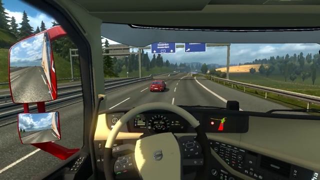 Euro Truck Simulator 2. Мод Volvo FH 16 XL 2012. 25 Метров! (Ссылка в описании) смотреть онлайн