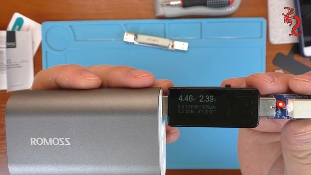 ROMOSS ACE 10 // Обзор тест и разбор, качественного powerbank на 10000мАч смотреть онлайн
