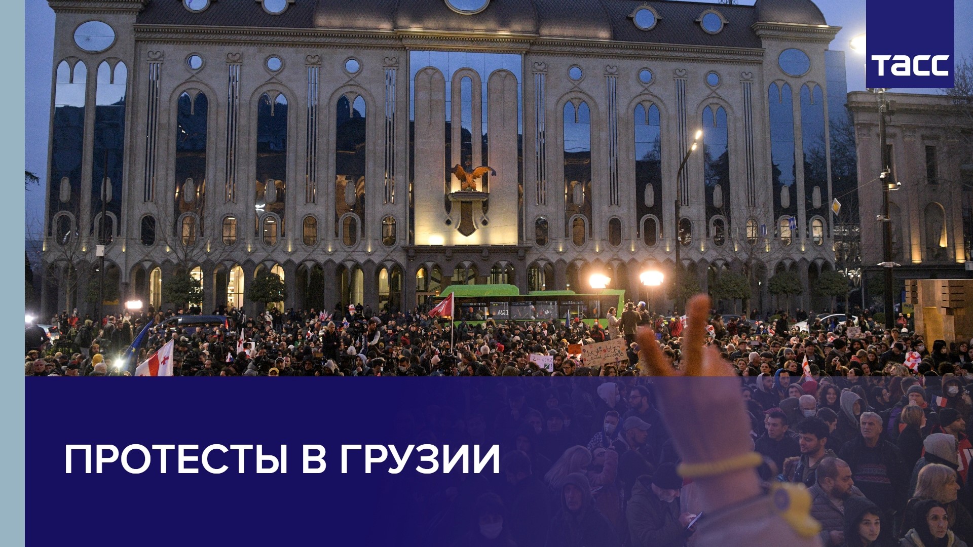 Протесты в Грузии