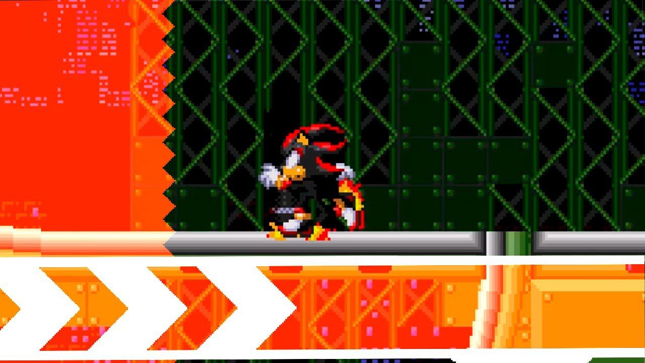 Shadow The Hedgehog In Sonic The Hedgehog | Sonic Hacks ⚡ Gameplay
