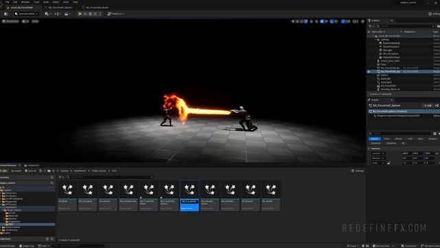 Niagara VFX Crash Course 13 Force Field Part 3 смотреть онлайн