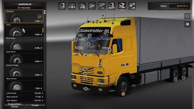 Euro Truck Simulator 2 Volvo FH12 Tandem + İnterior Download Link v1.14 смотреть онлайн
