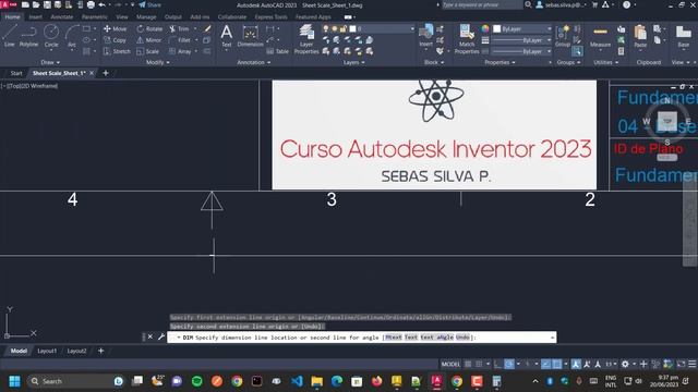 6.40 – Exportar Plano IDW a Autocad DWG | PARTE 2 смотреть онлайн