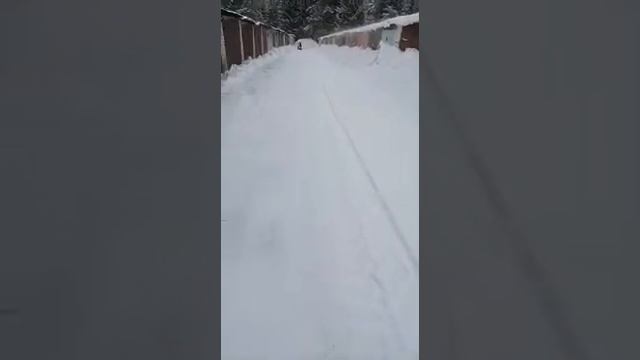 мотосамокат,покатушки по снегу. смотреть онлайн