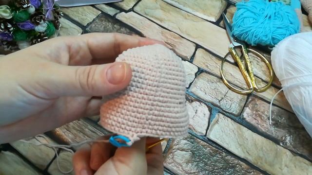 МК Кукла/Вяжем голову и ручки/1 часть смотреть онлайн