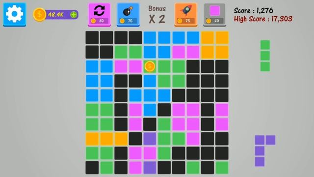 Block Puzzles Color Game смотреть онлайн