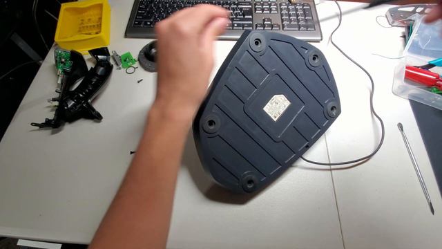 Logitech Wingman Strike Force 3D FFB Joystick Disassembly Step By Step Part 1
