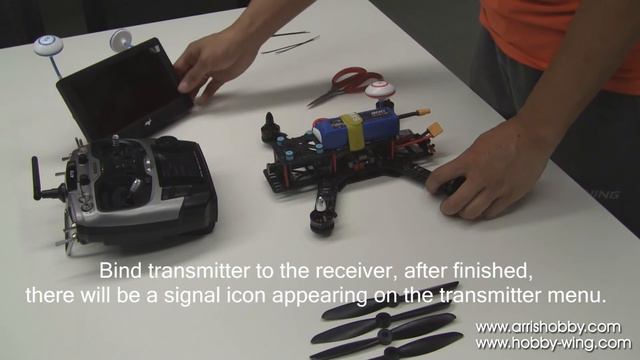 ARRIS FPV250 Quick Guide смотреть онлайн