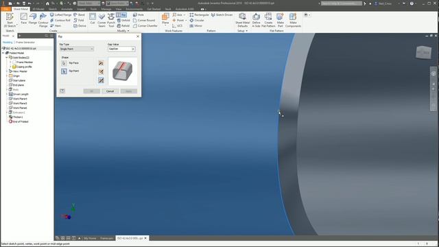 How to Flatten Tube Frames, Notch Coping Profiles | Autodesk Inventor смотреть онлайн