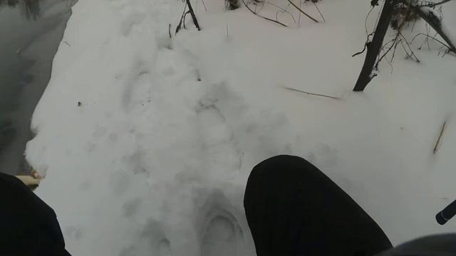 Зимний спиннинг, малая река смотреть онлайн