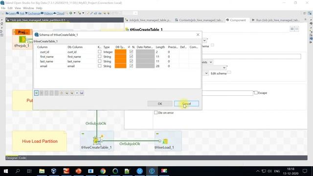 Talend Bigdata Hive Bucketing And Partition | Create Hive Partition And Bucketing in Talend Big Dat смотреть онлайн
