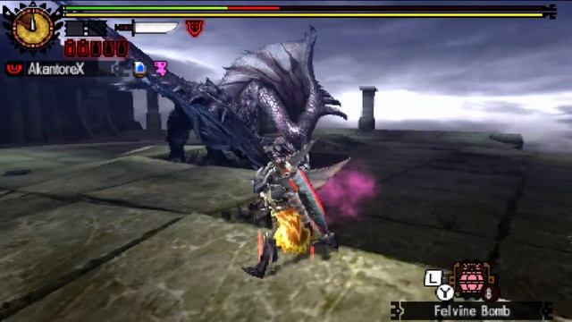 ┌MH4U┘ G3★ - DLC: The Silver King's Slumber || Silver Rathalos - 5'54 [Charge Blade] смотреть онлайн