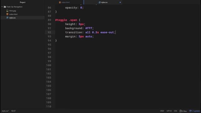 Overlay Navigation | HTML, CSS & JQuery смотреть онлайн