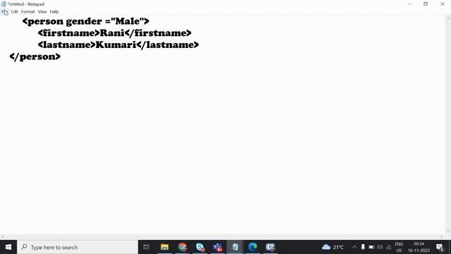 Attribute and Elements in XML смотреть онлайн