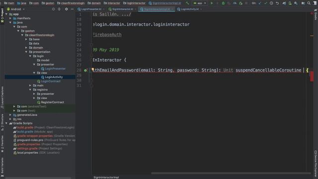 [Kotlin] Android Studio - Login + Registro con Clean Architecture y Firebase - Parte 8 смотреть онлайн