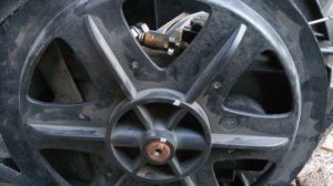 Ремонт тросика слит болтом культиватор Кайман s50 ч2