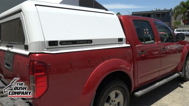 Nissan Navara D40 - Rhino Cab Canopy -The Bush Company