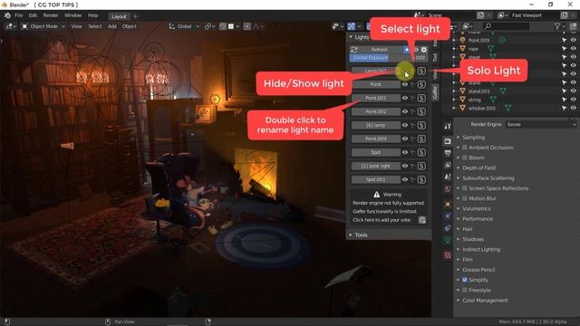 Blender Light and HDRI Management Addon смотреть онлайн