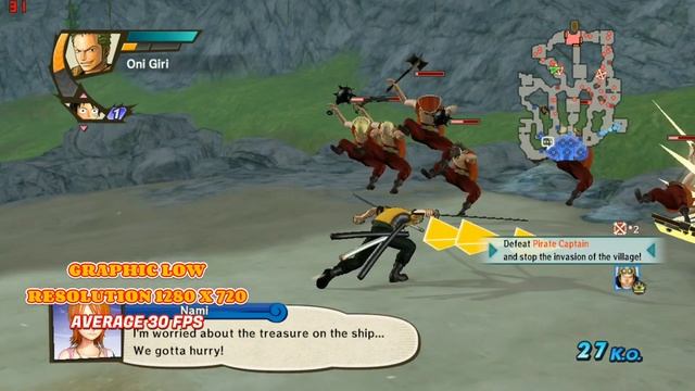 One Piece Pirate Warriors 3 | AMD A4-9125 with Radeon R3 Graphics смотреть онлайн