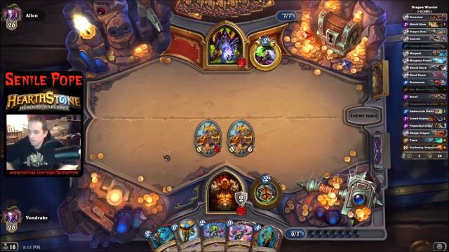 Hearthstone RR: WILD - Zoo Lock vs Dragon Warrior (Season 57 Day 4) смотреть онлайн