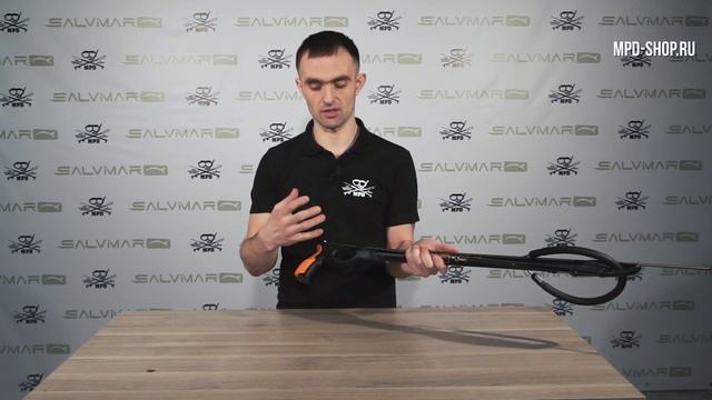 Подводное ружьё арбалет Salvimar Voodoo Rail Open обзор смотреть онлайн