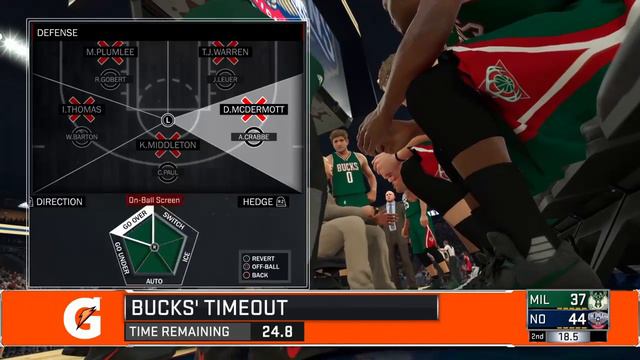 NBA 2K17 МБА Игра 33 Пеликаны смотреть онлайн