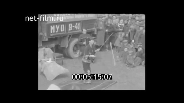 Центральный Дом работников искусств (ЦДРИ). Сельский передвижной клуб. Москва 1955 г. смотреть онлайн