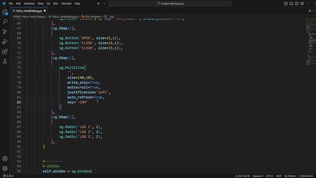 FF37 - SERIAL DEBUG - PYTHON APPLICATION смотреть онлайн