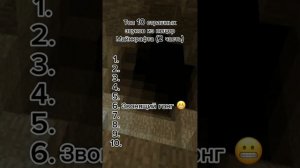 Страшные звуки майнкрафта из пещер