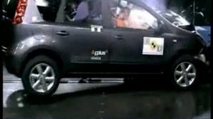 Crash test - Nissan Note