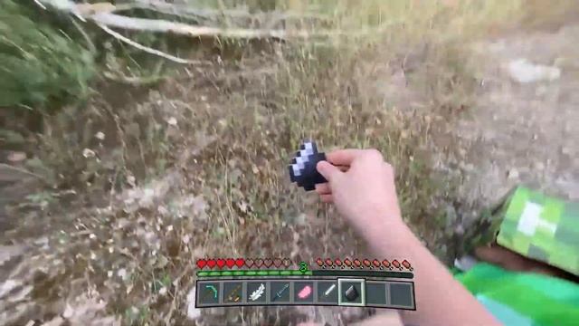 Minecraft in Real Life POV - VILLAGER GRAVE in Realistic Minecraft 創世神第一人稱真人版 смотреть онлайн