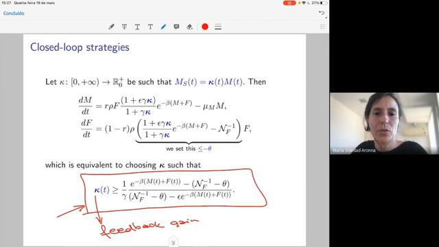 MARIA SOLEDAD ARONNA-SESSÃO 19 SEMINARIO DE EDP E MATEMATICA APLICADA смотреть онлайн