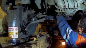 Замена трубки низкого давления ГУР на Ford Fusion