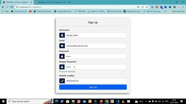 2.[ Insert database ] how to make full validated form in php ,ajax ,jquery in hindi смотреть онлайн