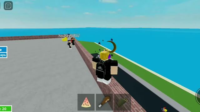 Играю в симулятор цунами | ROBLOX смотреть онлайн
