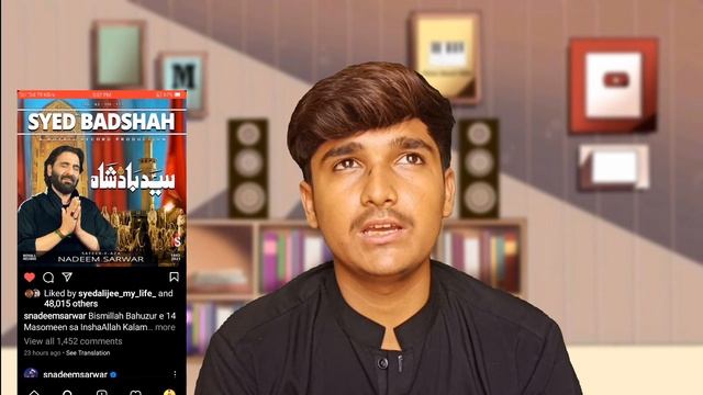 Pakistani React to Nadeem Sarwar new noha Title||New Noha 2021/2022||Nadeem Sarwar смотреть онлайн