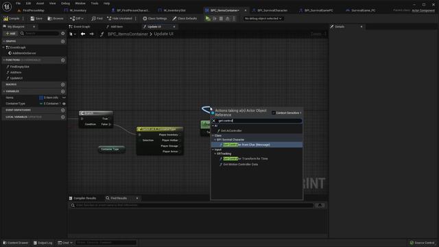 20 - Связывание компонента Инвентаризации с пользовательским интерфейсом смотреть онлайн