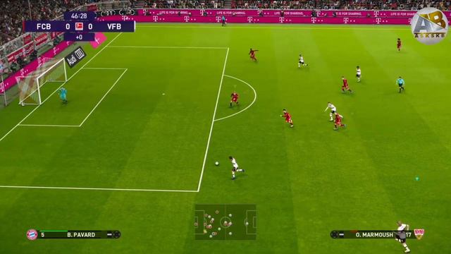 eFootball PES 2021 Gameplay Bayern Munich vs Stuttgart | Bundesliga смотреть онлайн
