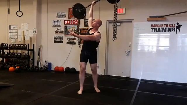70kg (16 kg in chains) bent press into crossover get down смотреть онлайн