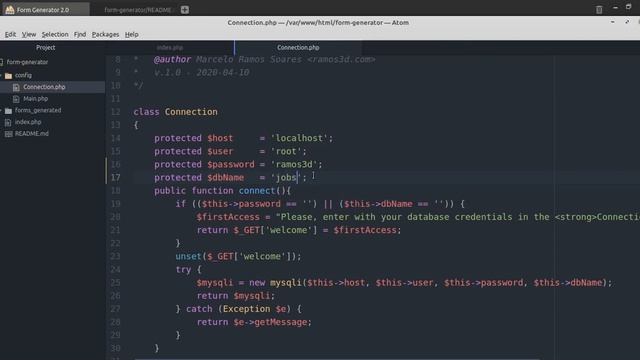 PHP - Form Generator 2.0 смотреть онлайн