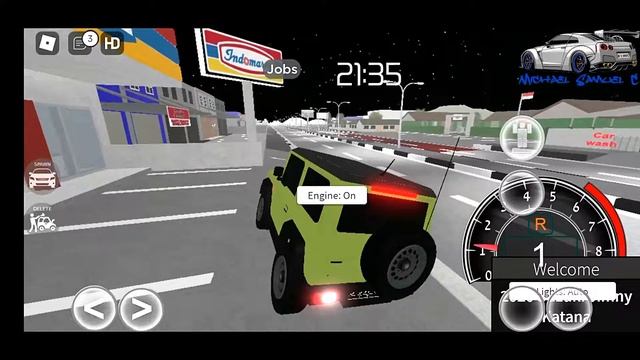 Suzuki Jimny - City Driving Indonesia Village