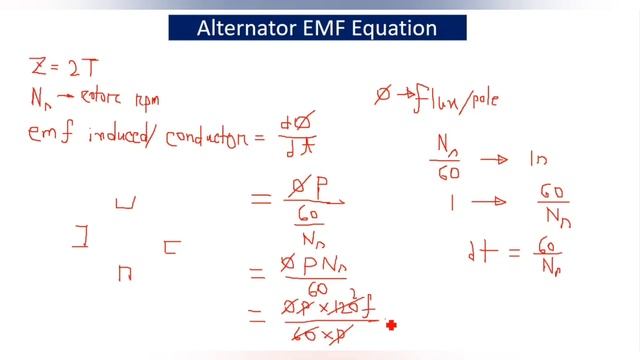 13. Alternator EMF Equation || Alternator Bangla Tutorial смотреть онлайн
