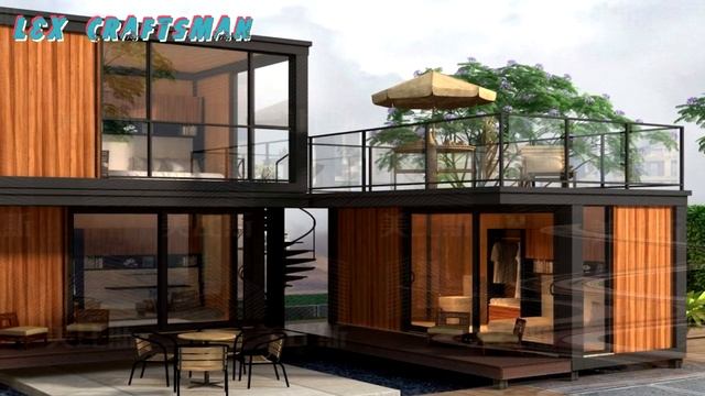 Дом из морского контейнера|Container House|Как сделать дом из морского контейнера смотреть онлайн