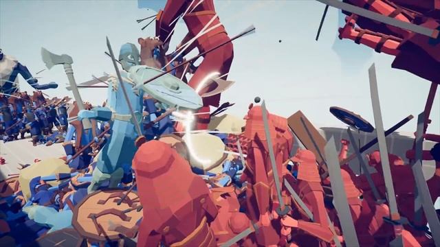 Battles on Bridge With Rails Map Test TABS Update Totally Accurate Battle Simulator смотреть онлайн