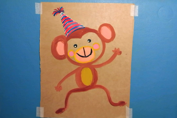 Как нарисовать обезьянку Марысю смотреть онлайн