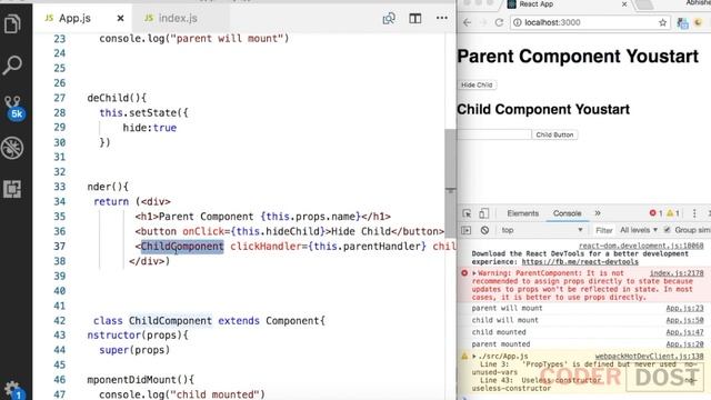 Lifecycle Methods in React JS | Lifecycle Hooks in React JS | React in Hindi #11 | #reactjs смотреть онлайн